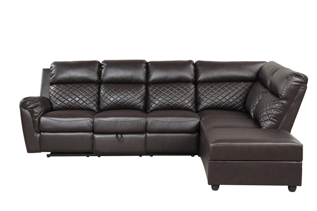 Charlotte Sectional Brown