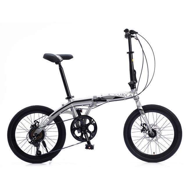20“folding city bike aluminum frame 8 speed shimano folding bike