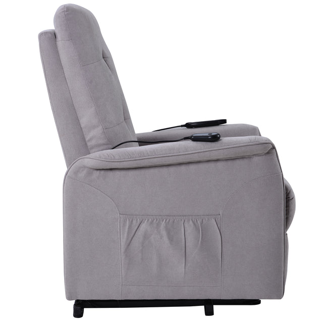 Orisfur. Power Lift Chair for Elderly with Adjustable Massage Function Recliner Chair for Living Room