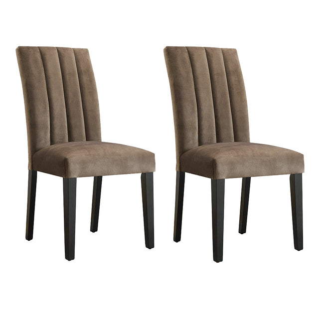 Gursharon Fabric Upholstered Parsons Chair (Set of 2)
