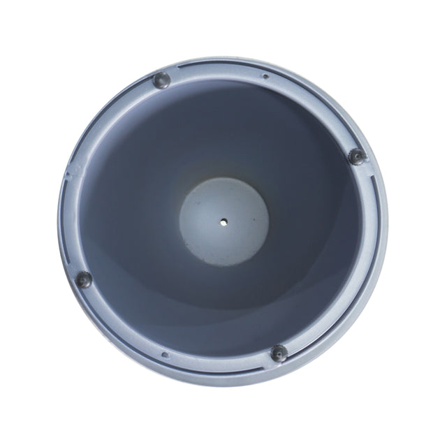 Outdoor Aluminum Round Side Table, Grey