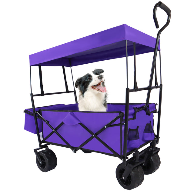 Outdoor Garden Park Utility kids wagon portable beach trolley cart camping foldable folding wagon