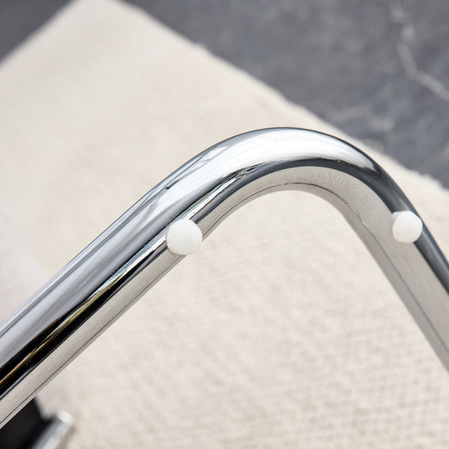 Dining Chairs Set of 4,Spoon shape Modern Style Dining Kitchen Room Upholstered Side Chairs, Accent Chairs with Soft Linen Fabric Cover Cushion Seat and plating Metal Legs Light Grey office chair