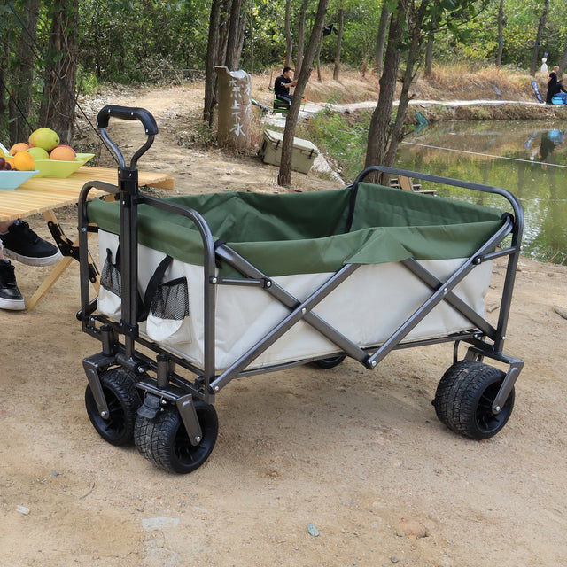 Outdoor Garden Park Utility kids wagon portable beach trolley cart camping foldable folding wagon