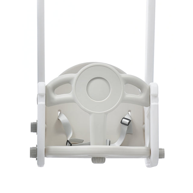 Toddler Slide and Swing Set 3 in 1, Kids Playground Climber Swing Playset with Basketball Hoops Freestanding Combination Indoor & Outdoor