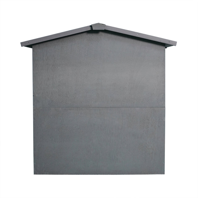 wooden outdoor rabbit hutch ferrets, and guinea pigs. with running cage removable tray ramp 2 story design easy access