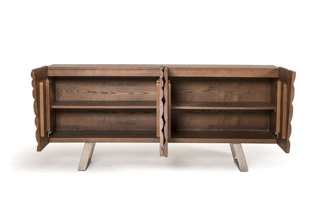 Modrest Finley Mid-Century Walnut Buffet