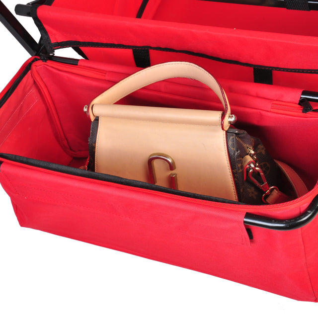 Garden Shopping Beach Cart folding wagon(red)