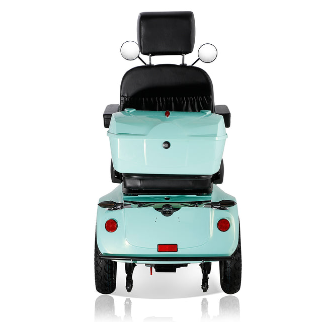 Fastest Mobility Scooter With Four Wheels For Adults & Seniors, Red 800W