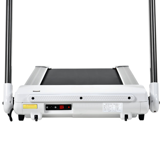 Portable Compact Treadmill;Electric Motorized 3.5HP;14KM/H;Medium Running Machine Motorised Gym 330lbs;Foldable for Home Gym Fitness Workout Jogging Walking;Bluetooth Speaker APP FITIME