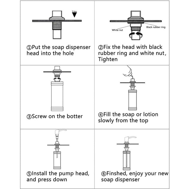 Kitchen Soap Dispenser