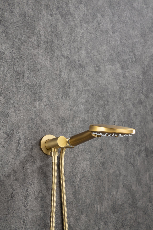 Tub Shower Faucets Sets Complete Bathtub Faucet Set Brushed Nickel Bathtub Shower System with Tub Spout, Bathroom Tub and Shower Faucet Combo Trim Kit with Rough-in Valve