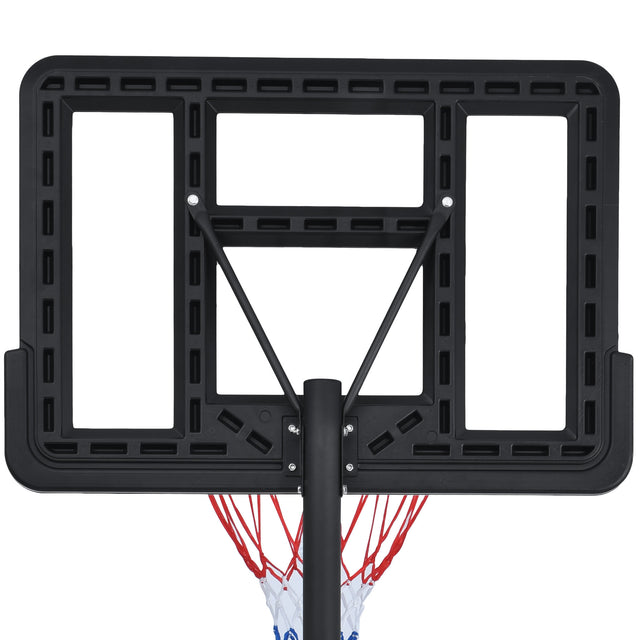 Portable Basketball Hoop Basketball System 4.76-10ft Height Adjustable for Youth Adults LED Basketball Hoop Lights, Colorful lights, Waterproof,Super Bright to Play at Night Outdoors,Good Gift for Kid