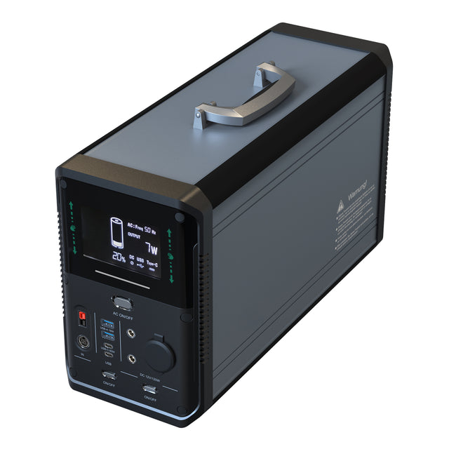 Portable Power Bank with 1500W Max Load PowerLiFePO4,1380Wh, 28.8V/48Ah,2xUSB-A(18W),2xUSB-C( 60W),2xDC5521( 12V 120W) 2xAC110V 50Hz/60Hz