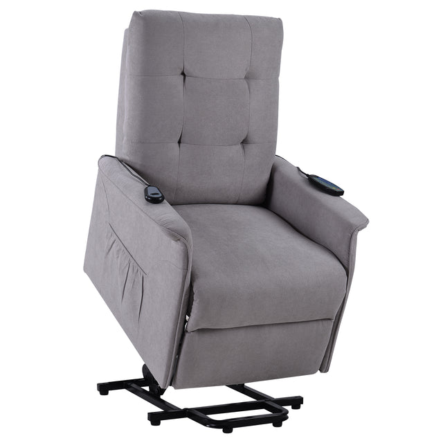 Orisfur. Power Lift Chair for Elderly with Adjustable Massage Function Recliner Chair for Living Room