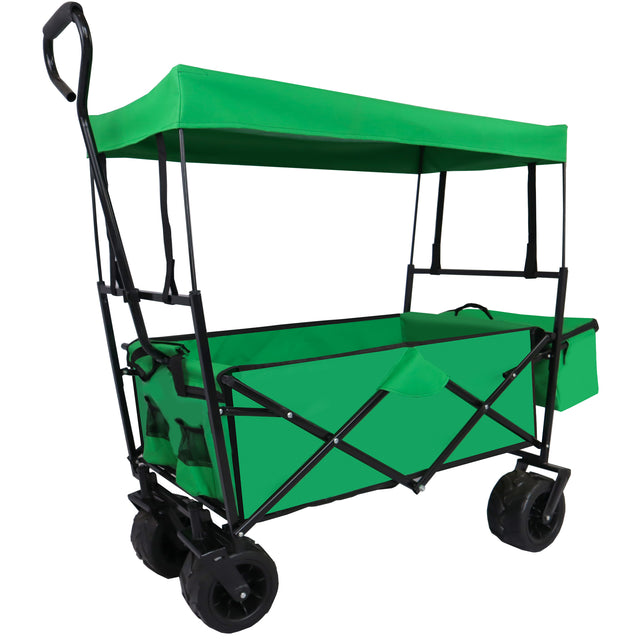 Outdoor Garden Park Utility kids wagon portable beach trolley cart camping foldable folding wagon