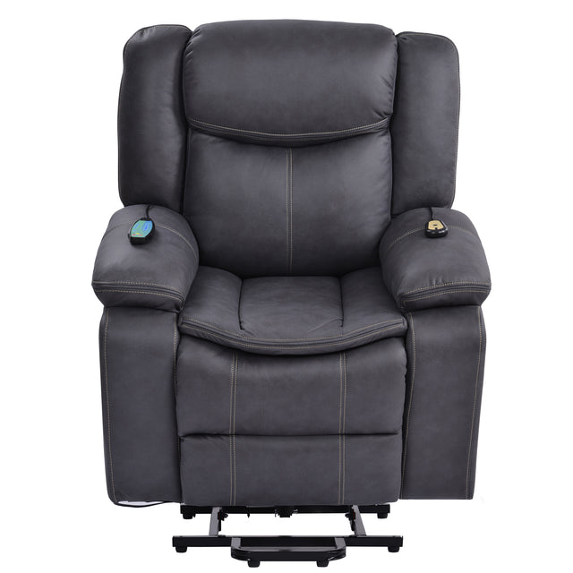 Orisfur. Power Lift Chair for Elderly with Adjustable Massage Function, Recliner Chair with Heating System for Living Room