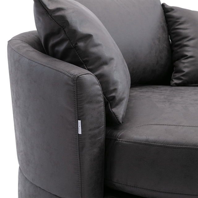 Modern Akili swivel accent chair barrel chair for hotel living room / Modern leisure chair(notice :contact us for more detail)