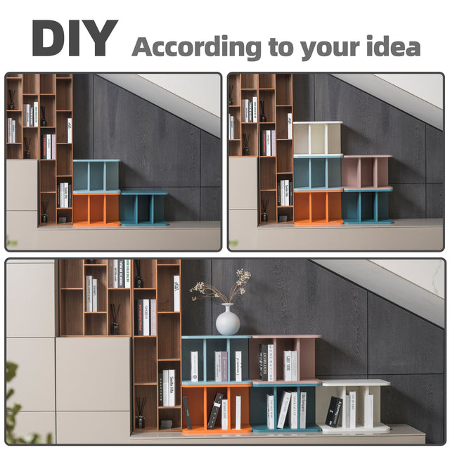 Multi-Functional Storage Cube, Highly Collocable End Table/Side Table/Night Stand/Bedside Table/Bookshelf and Stackable Organizer Display Shelf for Any Space, Carb Certified Non-Toxic(white)