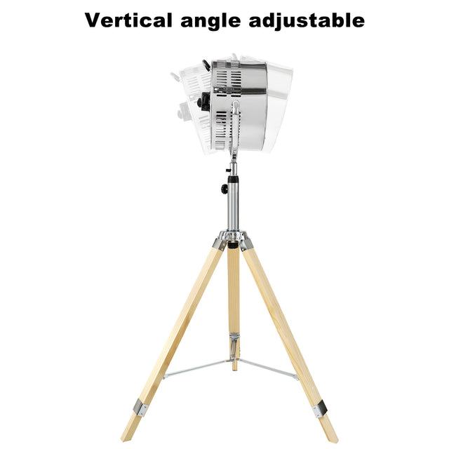 Simple Deluxe Tripod Pedestal Fan, 3 Speed Adjustment, Multiple Wide Angle Standing Fan, Suitable for Bedroom, Living Room and Office, Silver-10 Inch, 10 Inch