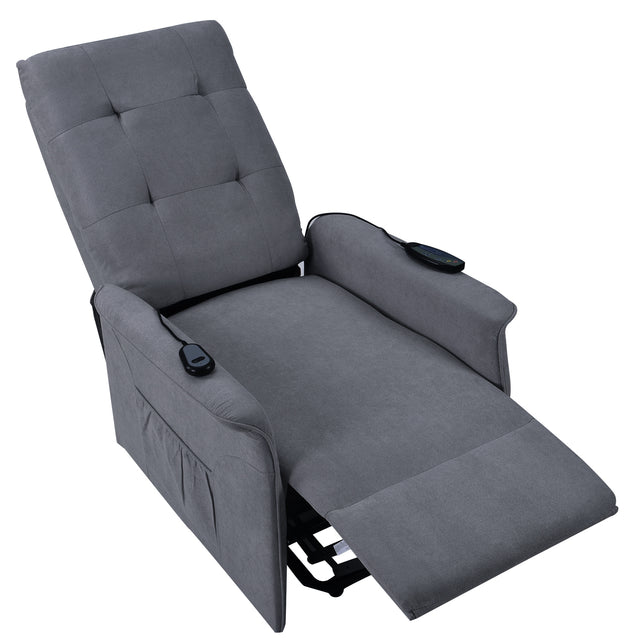Orisfur. Power Lift Chair for Elderly with Adjustable Massage Function Recliner Chair for Living Room