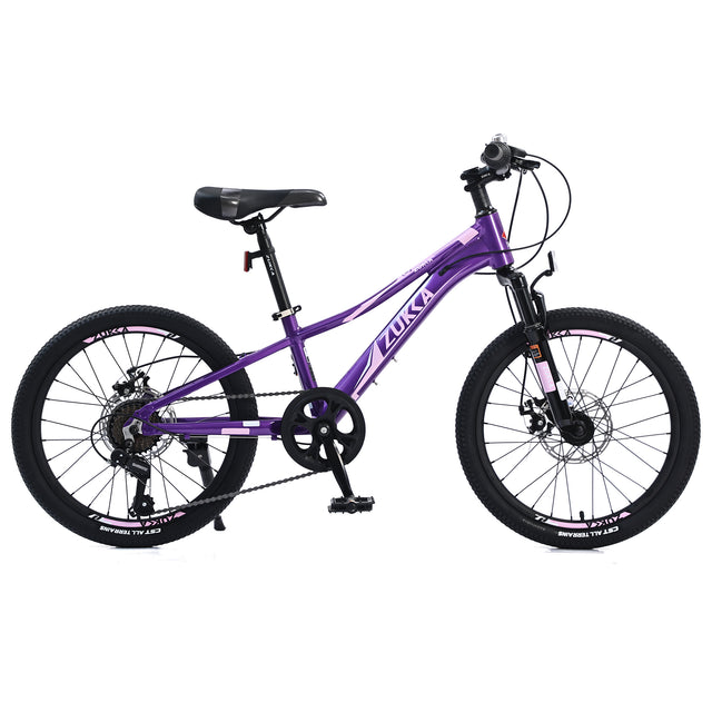Mountain Bike for Girls and Boys Mountain 20 inch shimano 7-Speed bike