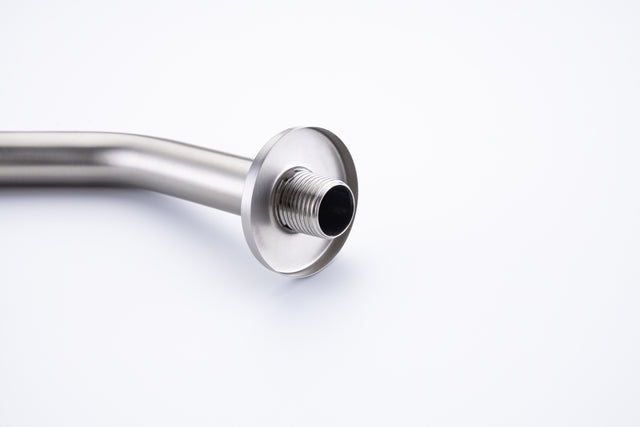 Shower System with Handheld Showerhead & Rain Shower Combo Set. High Pressure 35-Function Dual 2 in 1 Shower Faucet, patented 3-way Water Diverter in All-Brushed Nickel (Valve Include)