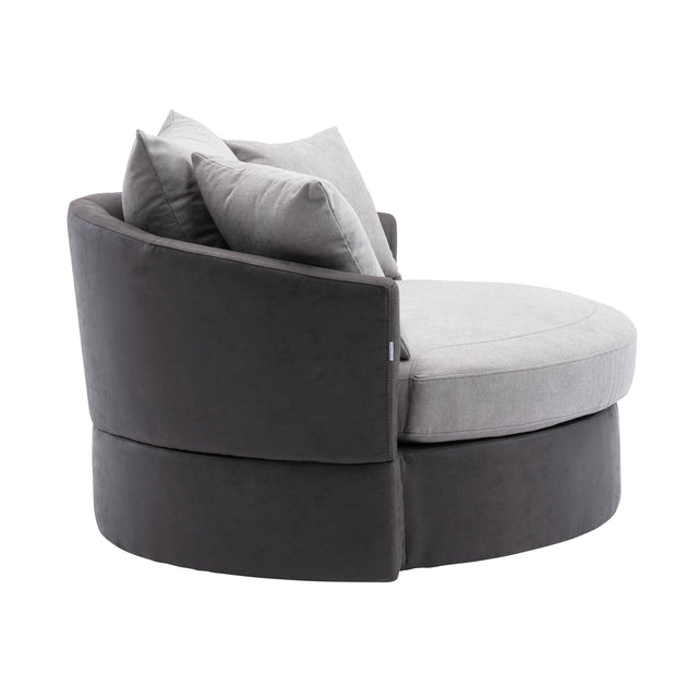 Modern Akili swivel accent chair barrel chair for hotel living room / Modern leisure chair(notice : contact us for more detail )