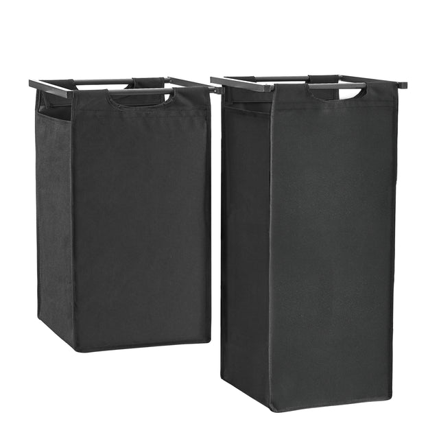 JHX Laundry Basket, Laundry Hamper with Drawer, 2 Laundry Sorter, with 2 Bags, 1 Storage Rack, (Grey,28.15’’L*13’’W*35.8’’H)