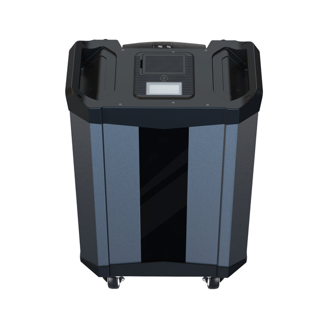 Trolley case, 2515Wh portable power station, for outdoor travel, home backup power, 3×AC120V output, a total of 2000W stable output power, peak power 4000W, LCD display, 3×DC5V/3A USB, 3×DC12V/10A out