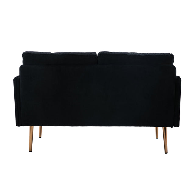 COOLMORE  Velvet  Sofa , Accent sofa .loveseat sofa with Stainless feet