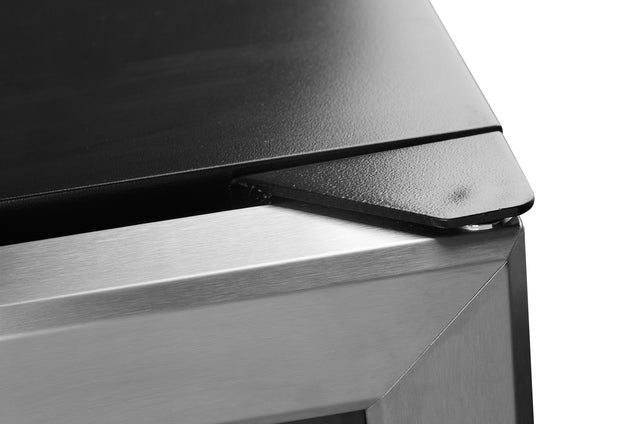 SOTOLA 24'' Wine Cooler Refrigerator - Dual Zone Built-in or Freestanding Fridge with Stainless Steel Tempered Glass Door and Temperature Memory Function