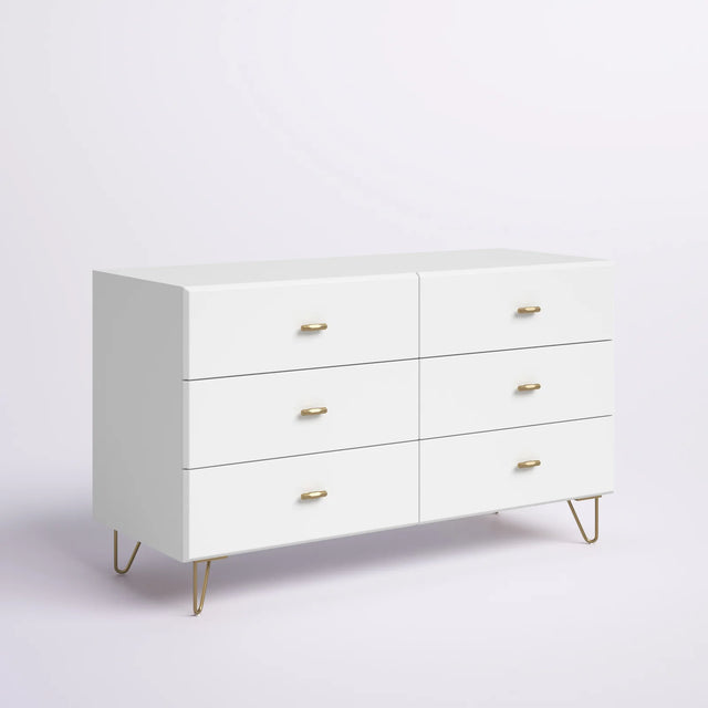 Modrest Bandene Modern White Dresser
