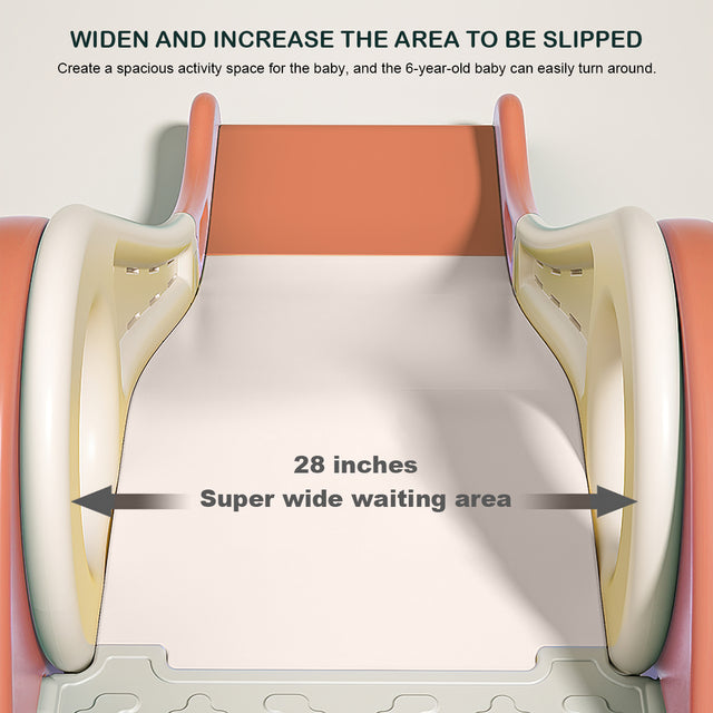 Toddler Slide Climber Set for Indoor Outdoor 3 Steps Freestanding Slide, Suitable Age1-5 Years Old Children Easy Set Up Baby Playset