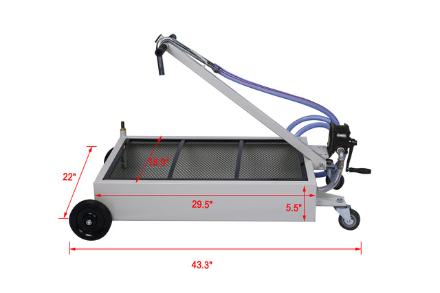 15-Gallon Low-Profile Oil Drain with Pump