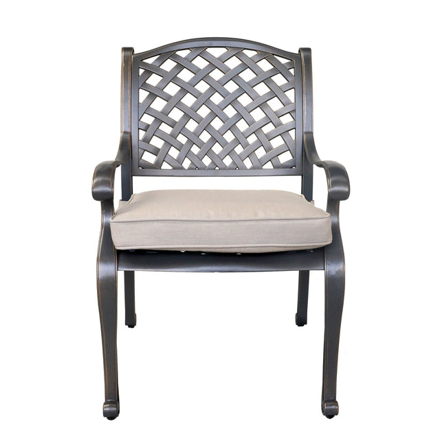 Dining Arm Chair, Sand Dollar