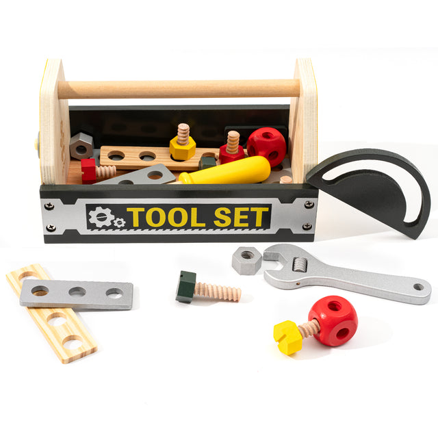 Play Toolbox Kids Workbench Tools for Toddlers Boys Girls
