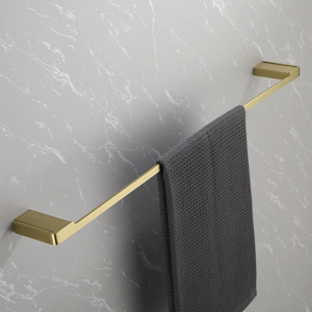 4 Piece Stainless Steel Bathroom Towel Rack Set Wall Mount