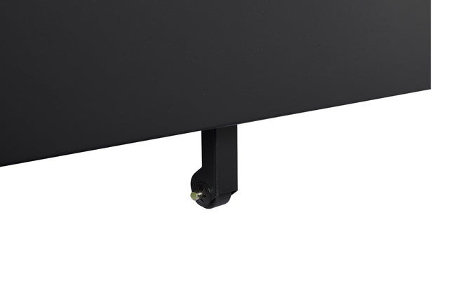 Mobile File Cabinet 2-Drawer Pedestal with Lock for Storage Use for Home Office and Business Enterprise,Legal/Letter Size Black,With 5 Wheels,with Leather cushion