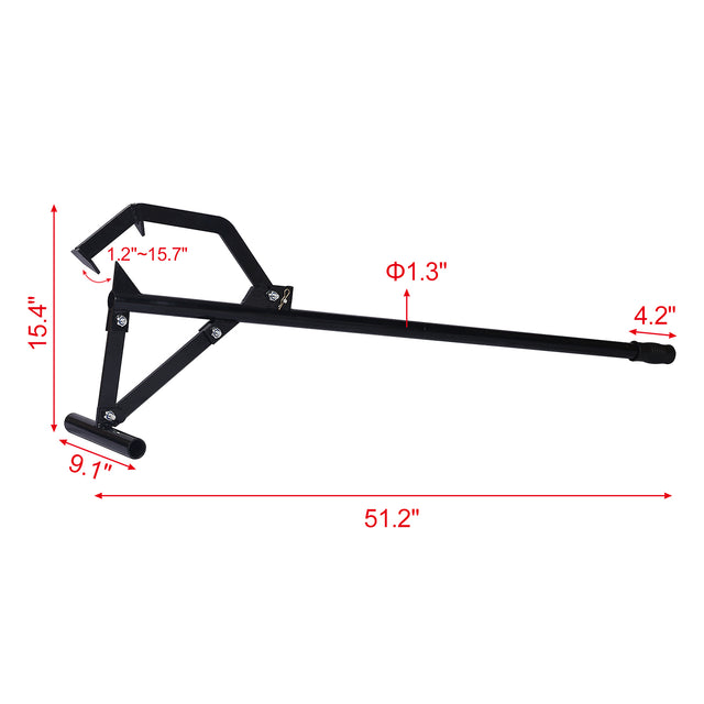Metal TimberJack Triple Thick Log Lifter Heavy-Duty Log Jack