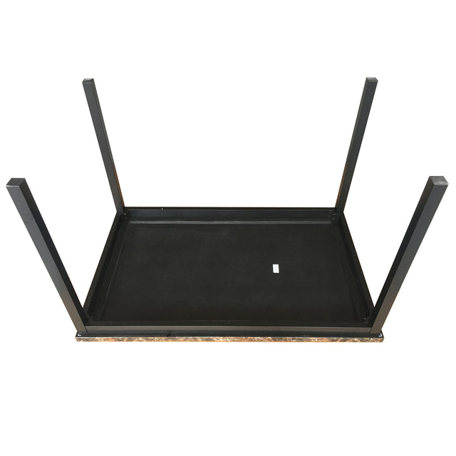 Faux Marble Top metal frame dinette table