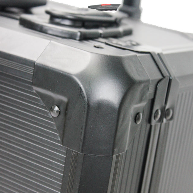 Black Hand Tool Box with 4 layers of Toolset and wheels