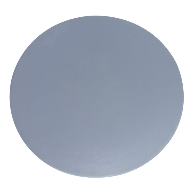 Outdoor Aluminum Round Side Table, Grey