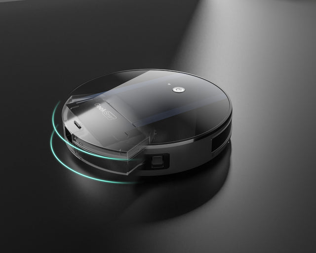 Geek Smart Robot Vacuum Cleaner G6, Ultra-Thin, 1800Pa Strong Suction, Automatic Self-Charging, Wi-Fi Connectivity, App Control, Custom Cleaning, 100mins Run Time(Banned from selling on Amazon)