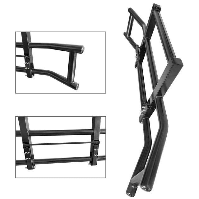 Front Bumper Deer Guard for Freightliner Cascadia 2018-2022 with Bracket G04023