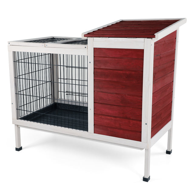 Guinea Pig Cage Rabbit Hutch Rabbit Cage Bunny Cage Bunny Hutch Guinea Pig Hutch with Pull Out Tray