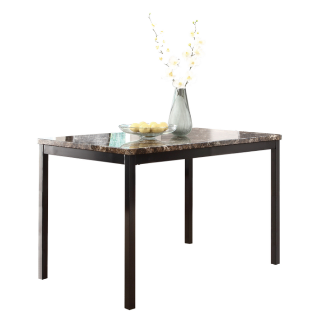 Faux Marble Top metal frame dinette table