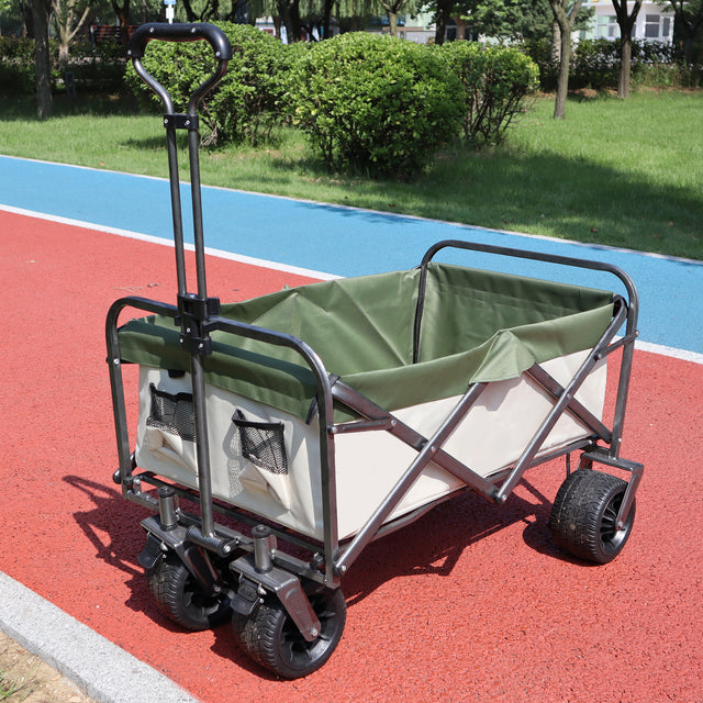 Outdoor Garden Park Utility kids wagon portable beach trolley cart camping foldable folding wagon