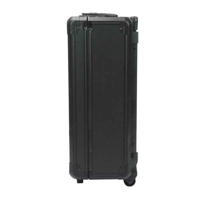 Black Hand Tool Box with 4 layers of Toolset and wheels