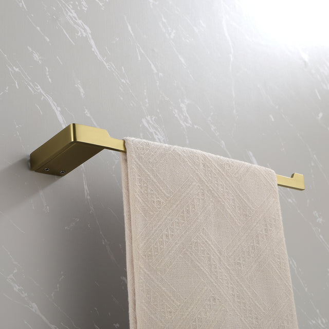 4 Piece Stainless Steel Bathroom Towel Rack Set Wall Mount